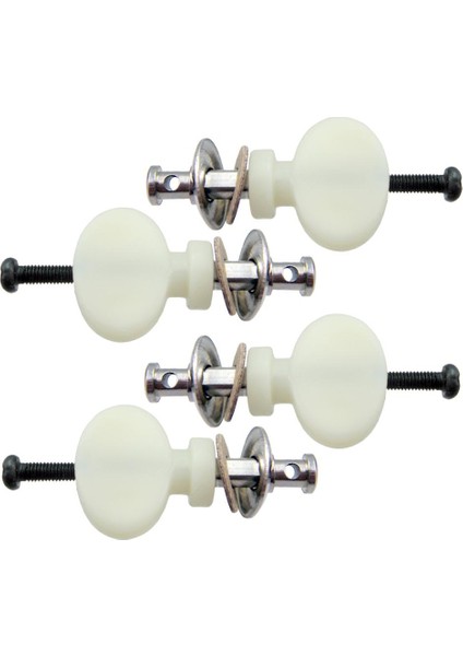 4pcs Ukulele Tuning Pegs Makine Kafası Ukulele Klasik Gitar Beyaz (Yurt Dışından) indirimleri