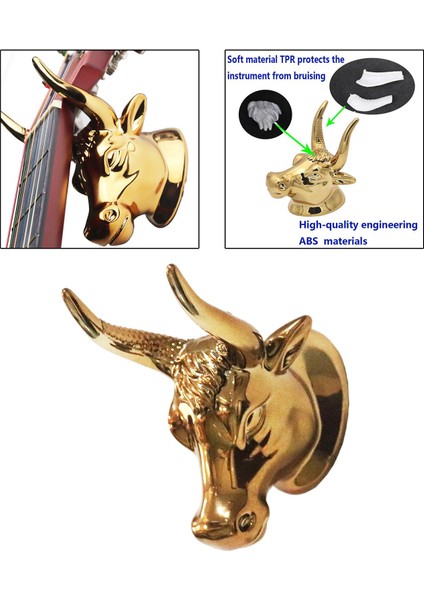 Monte Askısı Bas Ukulele Boğa Kafası (Yurt Dışından) fırsatları