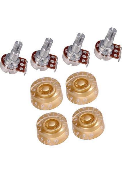 4 Potansiyometresi Ses 25K 18MM Yedek & 4 Ses Düğmesi (Yurt Dışından) indirimleri