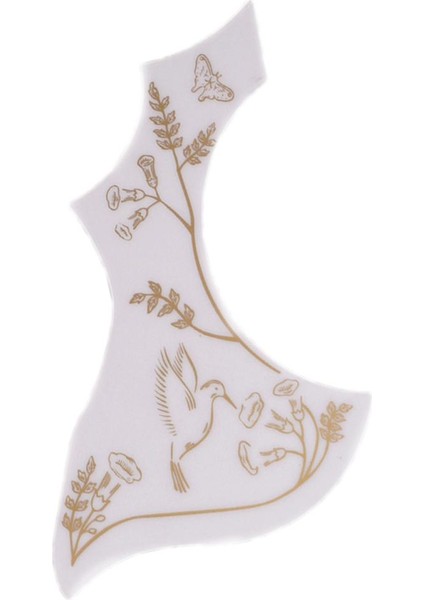 Solak Akustik Gitar Pickguard Seçim Koruması Çizilmez Plaka Beyaz (Yurt Dışından)