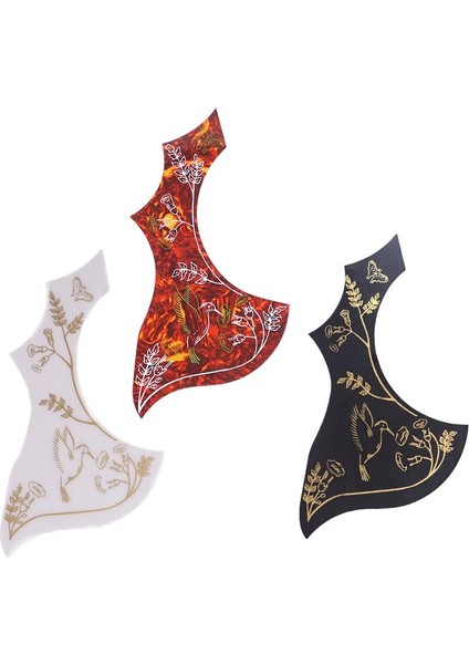 Solak Akustik Gitar Pickguard Seçim Koruması Çizilmez Plaka Kırmızı (Yurt Dışından) modelleri