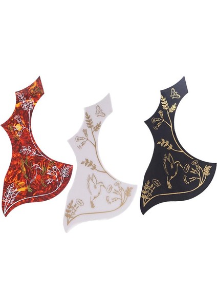 Solak Akustik Gitar Pickguard Seçim Koruması Çizilmez Plaka Kırmızı (Yurt Dışından) fırsatları