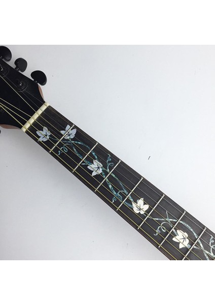 Rattan Çiçek Deseni Dıy Gitar Boynu / Perde Kakması (Yurt Dışından) fırsatları