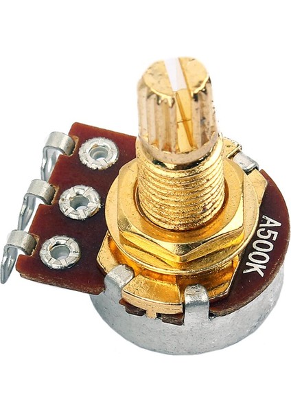 5 Paket Altın A500K-OHM Hacim Potansiyometre Gitar Bas Sakslar Anahtar Kontrolü (Yurt Dışından) modelleri