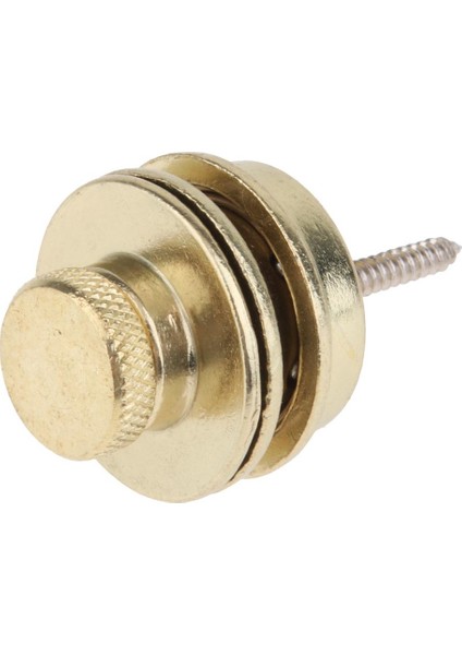 Gitar Kayış Kilidi Tokası Gitar Diy Parçaları Için Kızak Geçirmez Altın (Yurt Dışından)