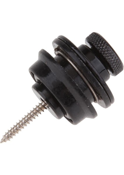 Metal Guitar Bas Strap Tutucu Hızlı Serbest Bırakma Kayışı Kilitler Siyah (Yurt Dışından) modelleri