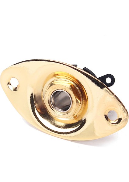 Oval 1/4" 6.35MM Elektrik Ukulele Çıkış Giriş Jak Fiş Altın (Yurt Dışından) fırsatları