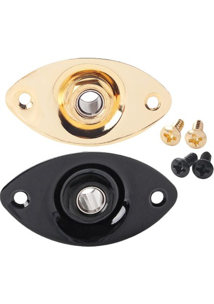 Oval 1/4" 6.35MM Elektrik Ukulele Çıkış Giriş Jak Fiş Altın (Yurt Dışından) indirimleri