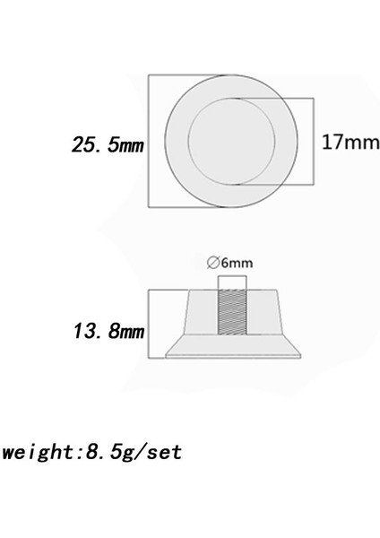 Elektro Gitar Için 3 Adet Bronz Denetleyici (Yurt Dışından) modelleri