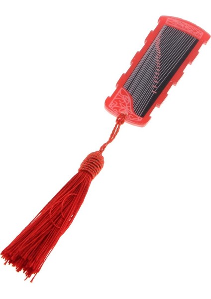 Guzheng Seçtikleri Zither Çivi Yapışkan Sarma Kartı Kırmızı (Yurt Dışından)