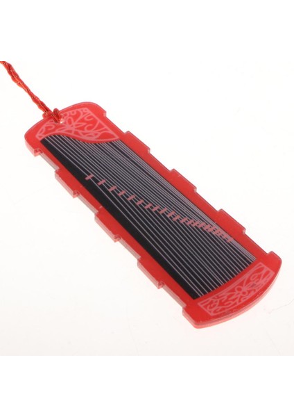 Guzheng Seçtikleri Zither Çivi Yapışkan Sarma Kartı Kırmızı (Yurt Dışından) modelleri