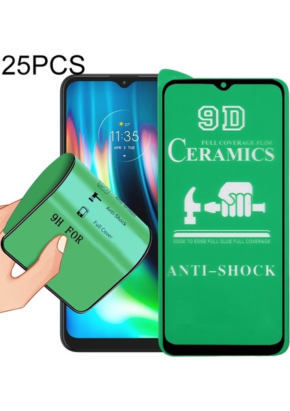 Motorola Moto G9 Için Motorola Moto G9 Play Için 9d Seramik Film (25 Pc) (Yurt Dışından)