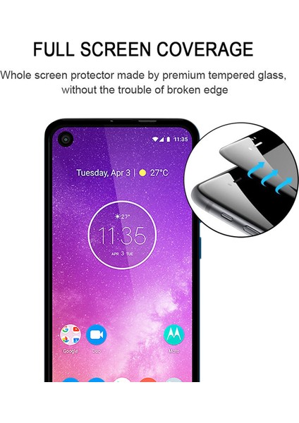 Motorola One Vision Için 25 Pcs Ekran Koruyucusu (Yurt Dışından)