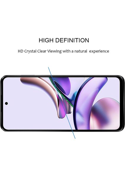 Motorola Moto G13 Için Motorola Moto G13 Için 25 Adet Tam Ekran Temperli Gl Filmi (25 Adet) (Yurt Dışından)