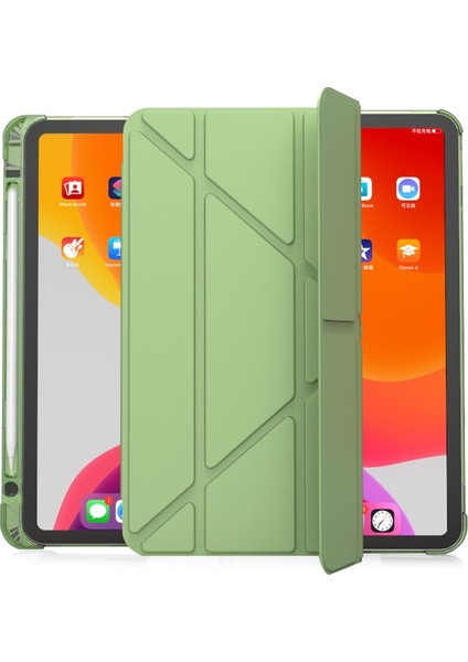 İpad Pro 11 2022/2020/2021 Için Çok Katlanır Pu Kılıf (Yurt Dışından)