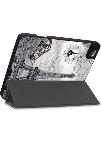 İpad Pro 11 Inç (2021) Için Renkli Çizim Pu Kılıf (Yurt Dışından) fırsatları