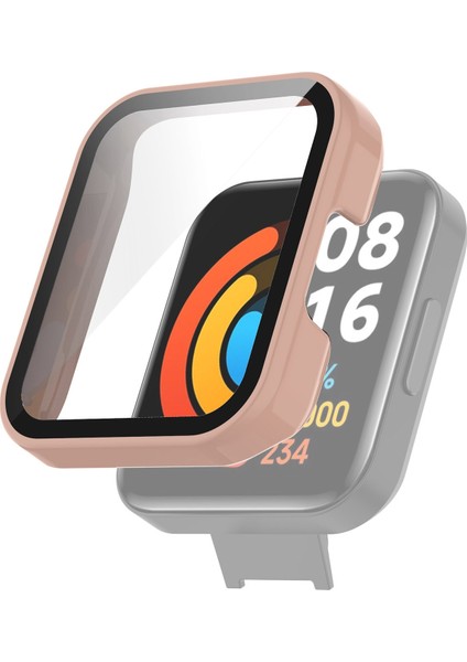 Xiaomi Redmi Watch 2 Lite Için Pc + Temperli Gl Kılıf (Yurt Dışından)