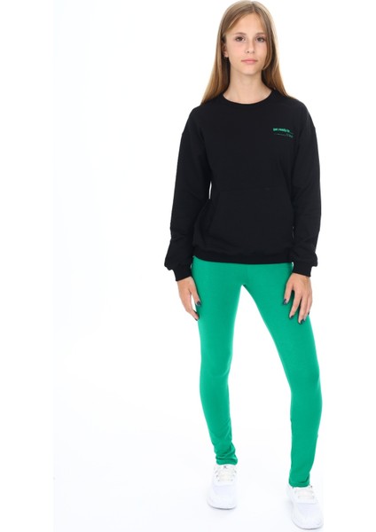 Kız Çocuk Baskılı Taytlı Takım fırsatları