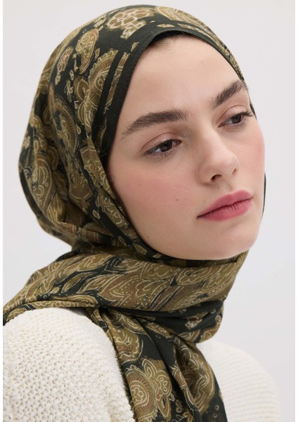 Freda Desen Şal Yeşil modelleri