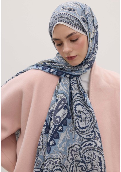Lena Desen Şal Mavi