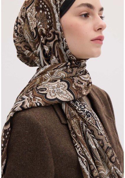 Etnıc Floral Desen Şal Toprak fırsatları