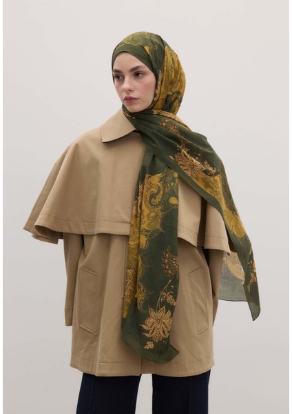 Darıa Desen Şal Hardal fırsatları