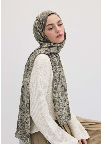 Sıara Desen Şal Gülkurusu
