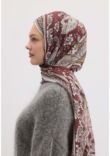 Lena Desen Şal Vıntage Rose fırsatları