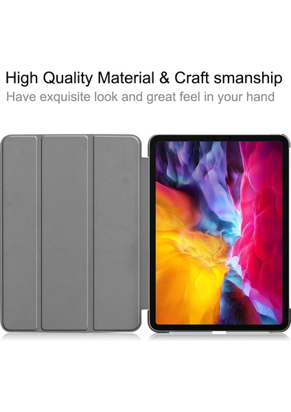 iPad Pro 11 (2021) Için Custer Texture Pu Kılıf (Yurt Dışından)