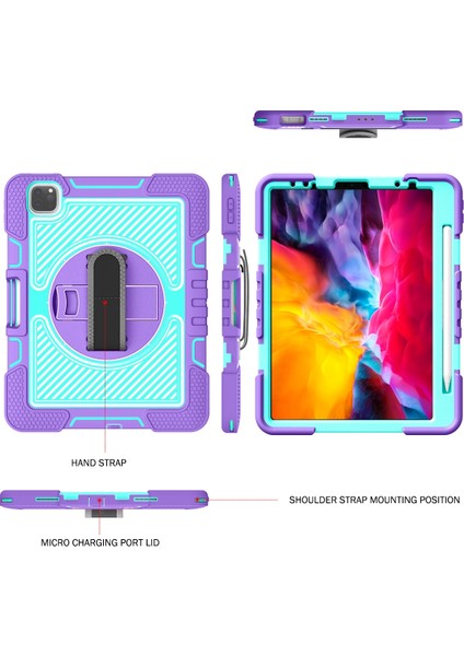 iPad 10.9 / Pro 11 2020 / 2021 / 2018 Silikon + Pc Kılıfı Için (Yurt Dışından) fiyatları