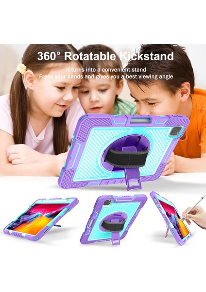 iPad 10.9 / Pro 11 2020 / 2021 / 2018 Silikon + Pc Kılıfı Için (Yurt Dışından) fırsatları