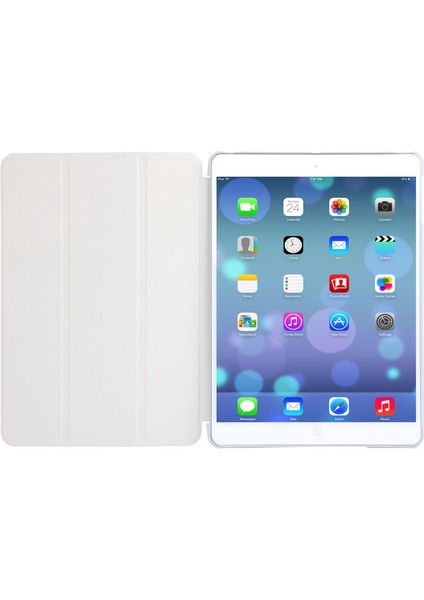 iPad 9.7 (2018) ve (2017) Için Deri Kılıf (Yurt Dışından)