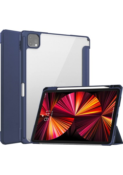 iPad Pro 11 (2021/2020/2018) Için Akrilik Tpu + Pu Kılıf (Yurt Dışından)