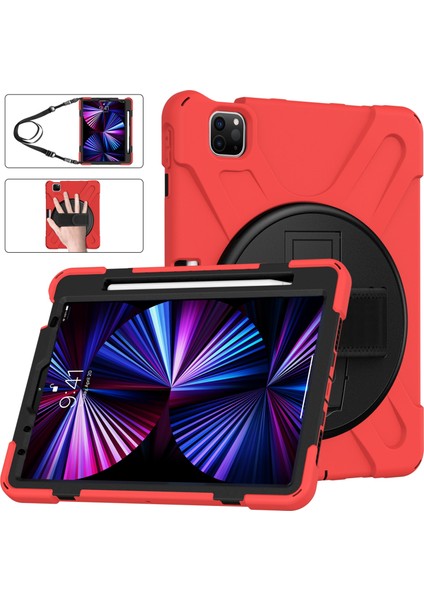 iPad Pro 11 2022/2021/2020/2018 Için Silikon + Pc Kılıfı (Yurt Dışından) modelleri