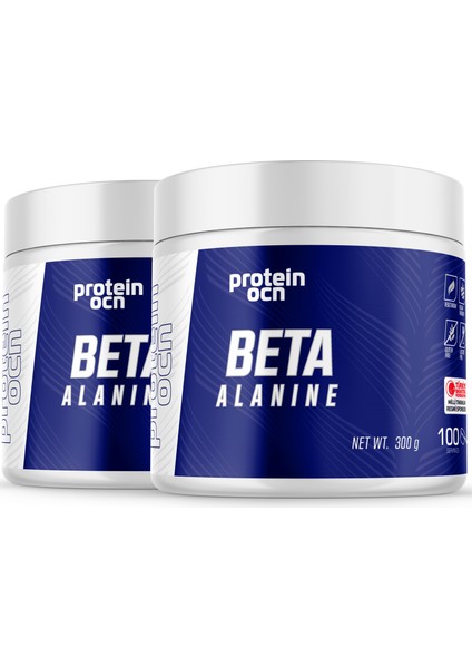 BETA ALANİNE - 300g x 2 Adet - 200 servis