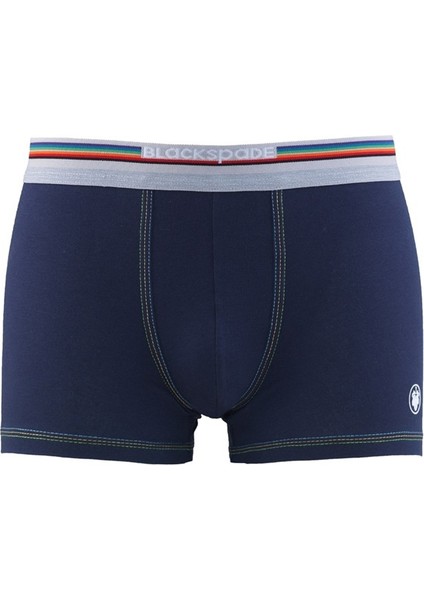 Erkek Pamuk Elastan Boxer Colours 9550 - Lacivert