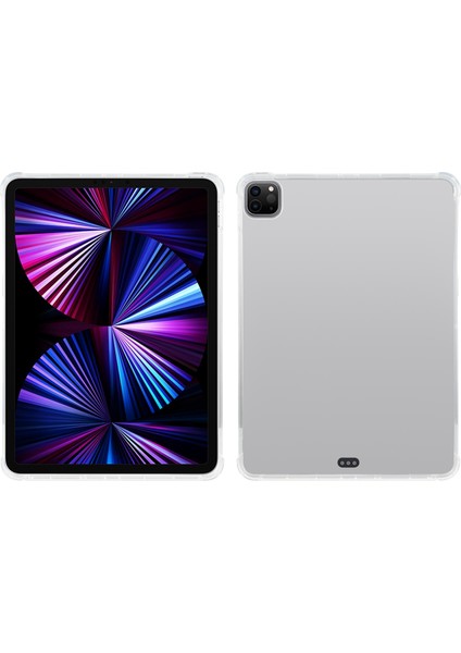 Ipad Pro 11 2022/2021 Için Düşmeyi Önleyici Şeffaf Koruyucu Kılıf (Yurt Dışından)