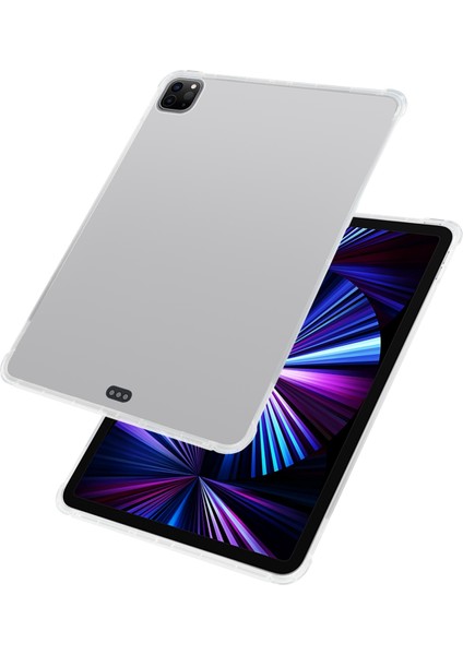 Ipad Pro 11 2022/2021 Için Düşmeyi Önleyici Şeffaf Koruyucu Kılıf (Yurt Dışından)