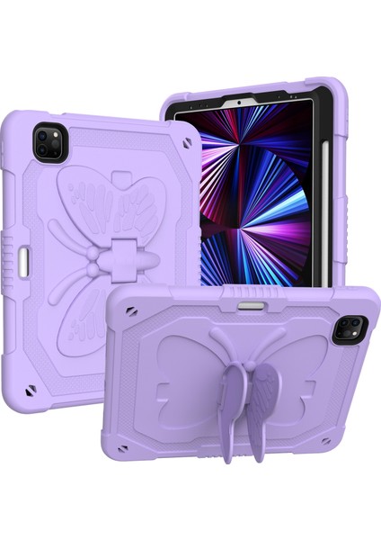 iPad Pro 11 2018 & 2020 & 2021 Için Pc+Silikon Kılıf (Yurt Dışından) fiyatları