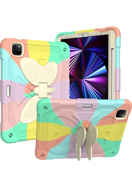 Pc + Silikon Kılıf iPad Pro 11 2018 & 2020 & 2021 Için iPad Pro 11 2018 & 2020 & 2021 & Air 2020 10.9 Için (Yurt Dışından) fiyatları