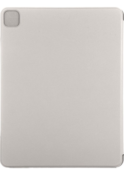 iPad Air 2020 10.9 Için Sabit Tokalı Manyetik Pu Deri Kılıf (Yurt Dışından)