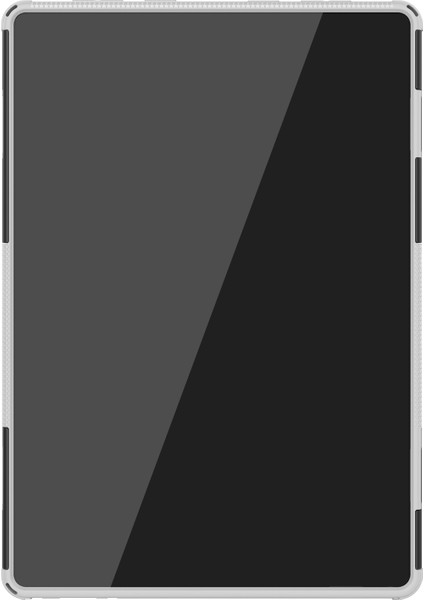 Lastik Dokusu Tpu+Pc Kılıfı Lenovo Tab M10 X605 / X505 Beyaz (Yurt Dışından) modelleri