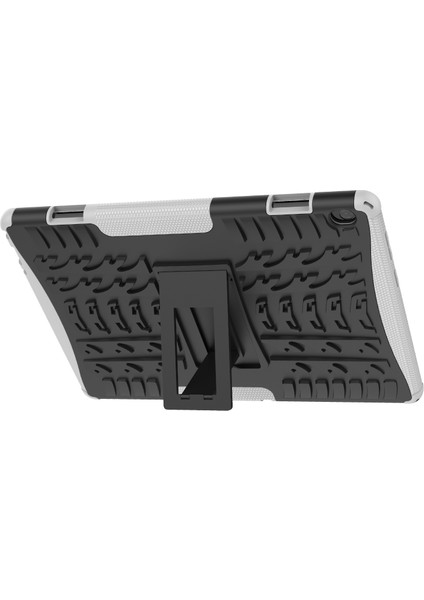 Lastik Dokusu Tpu+Pc Kılıfı Lenovo Tab M10 X605 / X505 Beyaz (Yurt Dışından) fırsatları