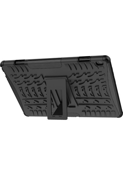 Lastik Dokusu Tpu+Pc Kılıfı Lenovo Tab M10 X605 / X505 Siyah (Yurt Dışından)