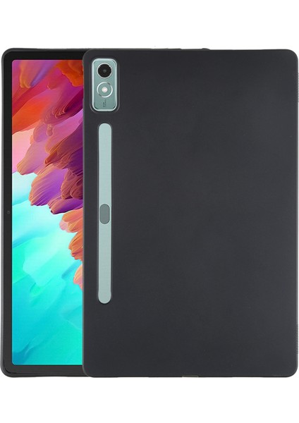 Lenovo Xiaoxin Pad Pro 12.7 Siyah Için Buzlu Tpu Tablet Kılıfı (Yurt Dışından)