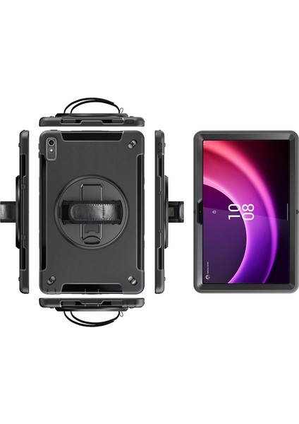 Lenovo Tab P11 2. Nesil Siyah Için Üç Dayanıklı Tutucu Tablet Kılıfı (Yurt Dışından) fiyatları