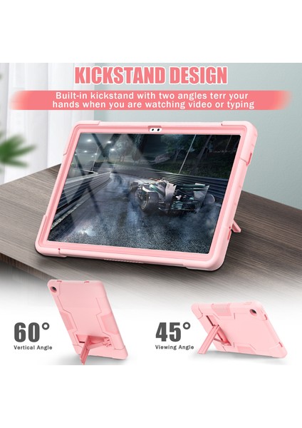 Lenovo Tab M10 Plus 10.6 3. Nesil 2022 Pembe Tablet Kılıfı (Yurt Dışından)
