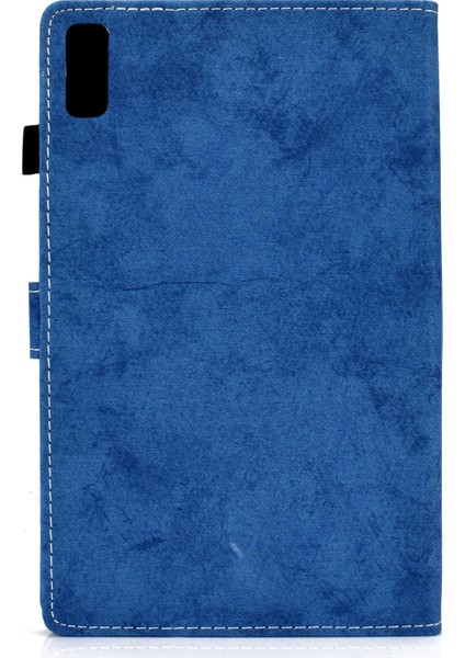 Lenovo Tab P11 Gen 2 Mavi Için Kumaş Doku Pu Tablet Kılıfı (Yurt Dışından) modelleri