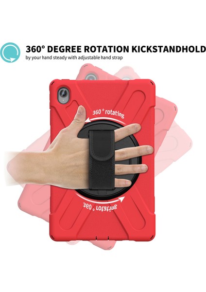 Lenovo Tab P11 Kırmızı Için Silikon + Pc Tablet Kılıfı (Yurt Dışından) modelleri