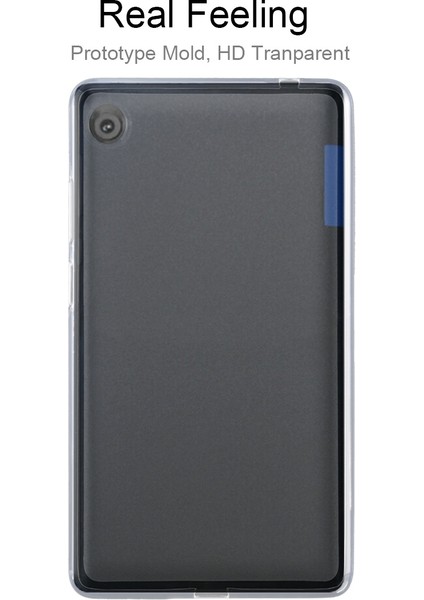 Lenovo Tab M7 Için 0.75MM Dropproof Şeffaf Tpu Kılıf (Yurt Dışından) modelleri